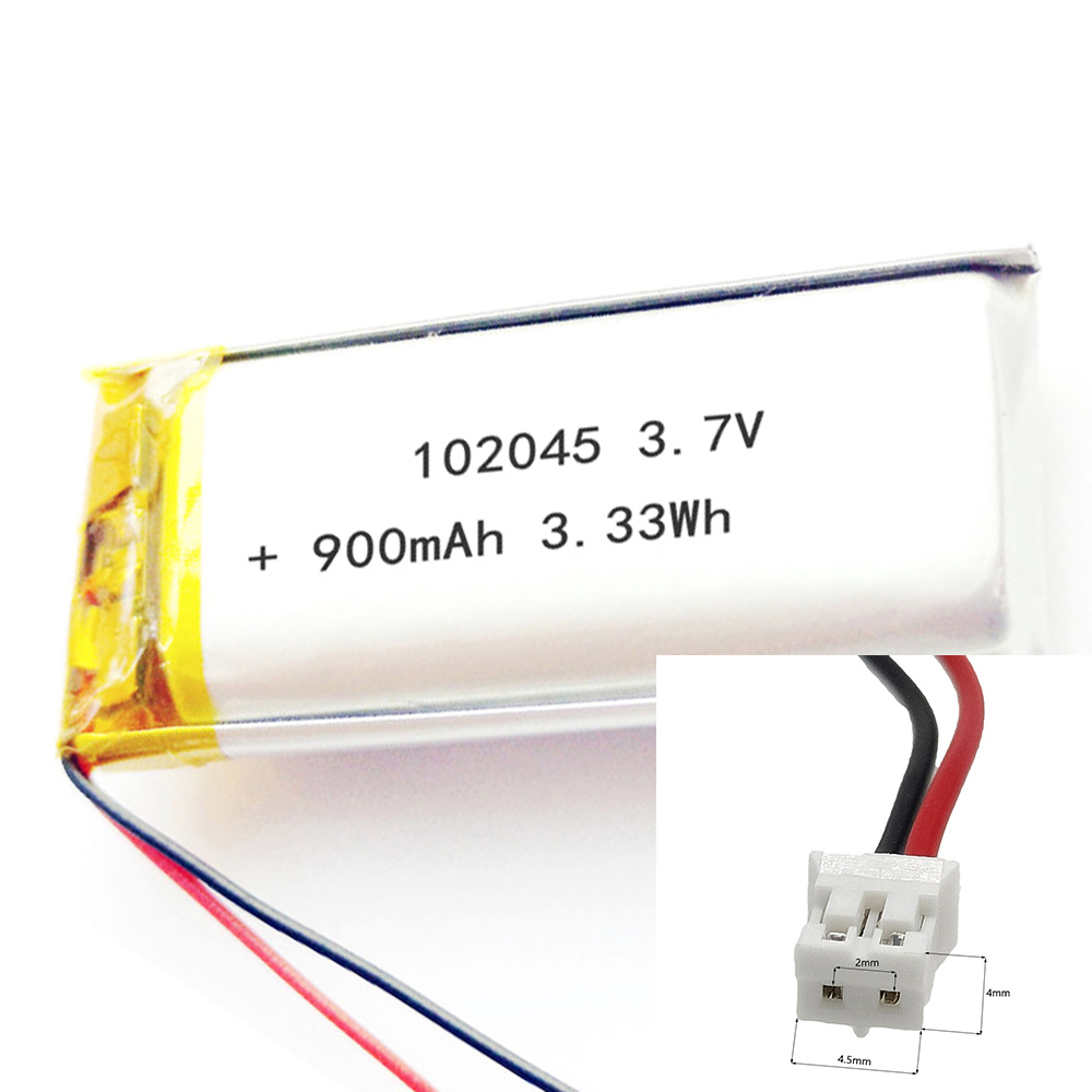 Wedding Power Supply - Li-ion li-単4電池2.0ジスト2ピン,mp3,DVD,タブレット,パワーバンク,カメラ,GPS,mp4,充電電力102045, 3.7v,900mah