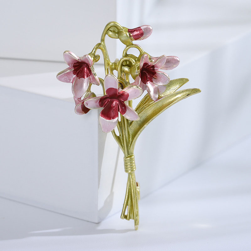 ブルコム パープルフラワーブローチ 女性用ブローチ コートス - Suit Supply Wedding Party のレビューと価格