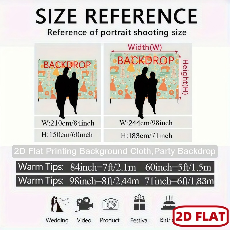 ゴールドスパンコールカーテン2Dフラット写真撮影用背景幕　華 - Wedding Backdrop Curtain のレビューと価格