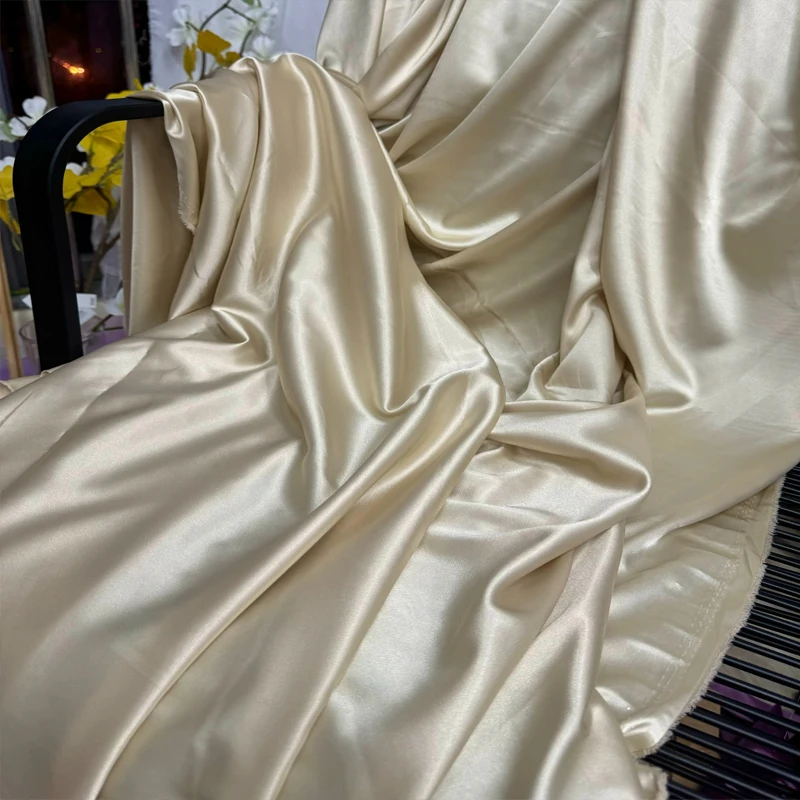 赤いコーヒー色の真珠光沢のあるシャンパン生地。DIYウェディ - Wedding Backdrop Curtain のレビューと価格