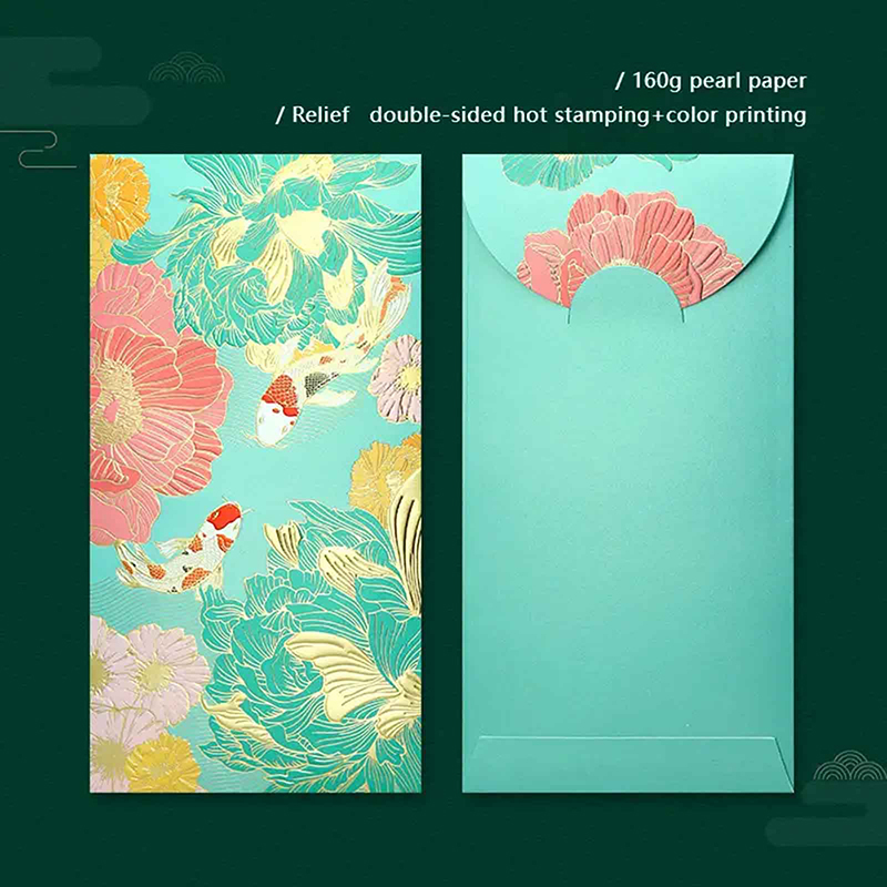 6 個の新しい赤い封筒ユニバーサルクリエイティブ鯉ハイエンド - Wedding Envelopes のレビューと価格